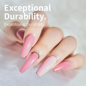 krofaue Half Cover Coffin Nail Tips in festive packaging for gifting