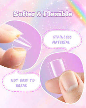 krofaue Kids Nail Tips packaging front
