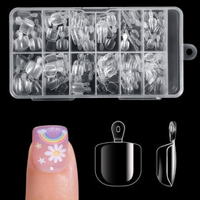 krofaue Kids Nail Tips with handle - front view