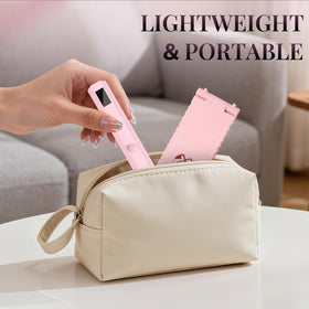 krofaue Mini UV Nail Light in use during a manicure