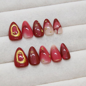 KRTBKR DIY nail art tools included with press on nails