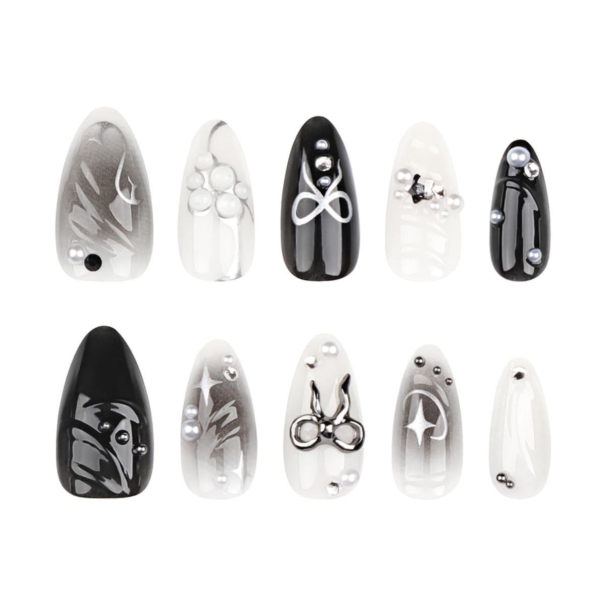 KRTBKR DIY nail art tools included with press on nails