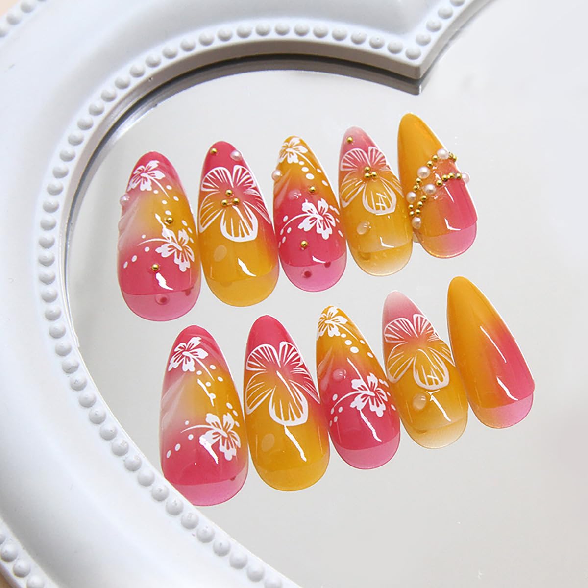 KRTBKR press on nails DIY tools included