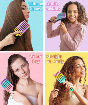 KTKUDY Detangling Brush packaged ready for gifting