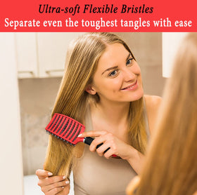 KTKUDY Detangling Brush packaging showing product details