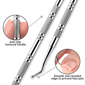 KuanStore ingrown toenail tools set laid out on a surface