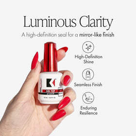 KUPA GelFinity Top Coat bottle with glossy finish