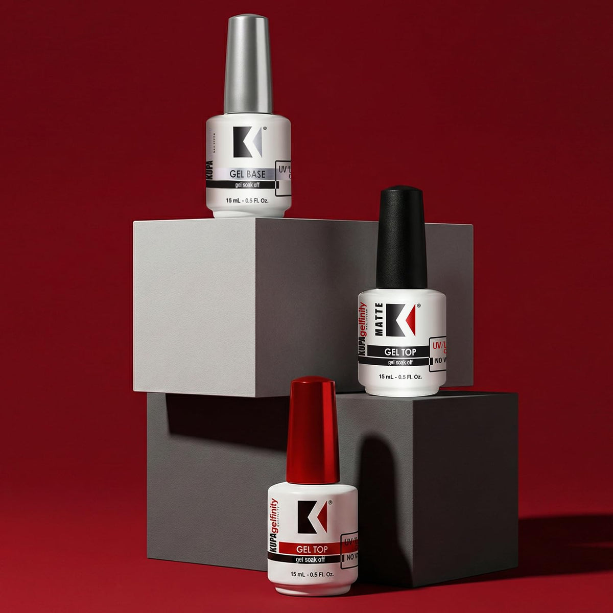 KUPA Gelfinity Top Coat with UV lamp