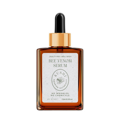 KUSHI Bee Venom Face Serum 15ml front view