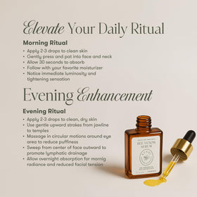 KUSHI Bee Venom Face Serum 15ml texture on skin
