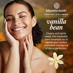 Kuumba Made Vanilla Bean Fragrance Oil Roll-On with cap off