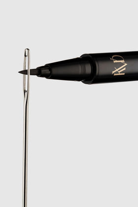 KVD Tattoo Liner Mad Max Brown with other makeup products