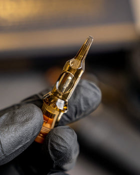 Kwadron Tattoo Needle Cartridge back view with detailed specifications