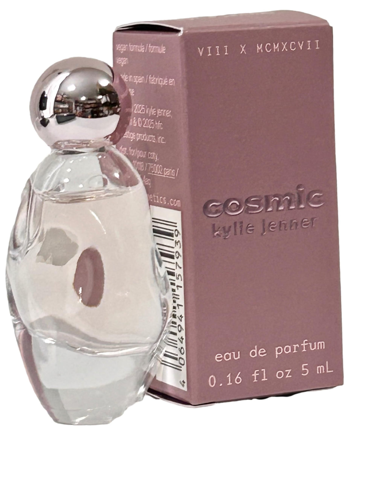 KYLIE Cosmic Mini Perfume 0.16 fl.oz packaging