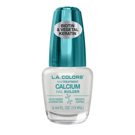 L.A. COLORS Calcium Nail Builder bottle with label details