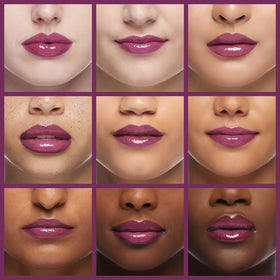 L.A. COLORS High Shine Lipgloss Luscious applicator close-up