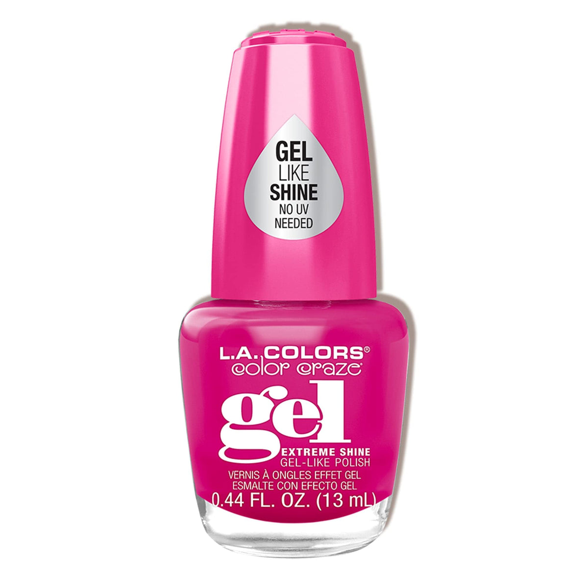 L.A. COLORS Nail Polish gel-like shine 80g front view