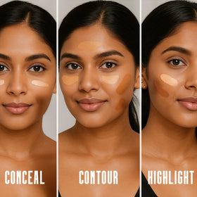 L.A. Girl HD Pro.Conceal Chestnut GC986 swatch on skin