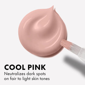 L.A. Girl HD Pro.Conceal Cool Pink Corrector brush-tip applicator close-up