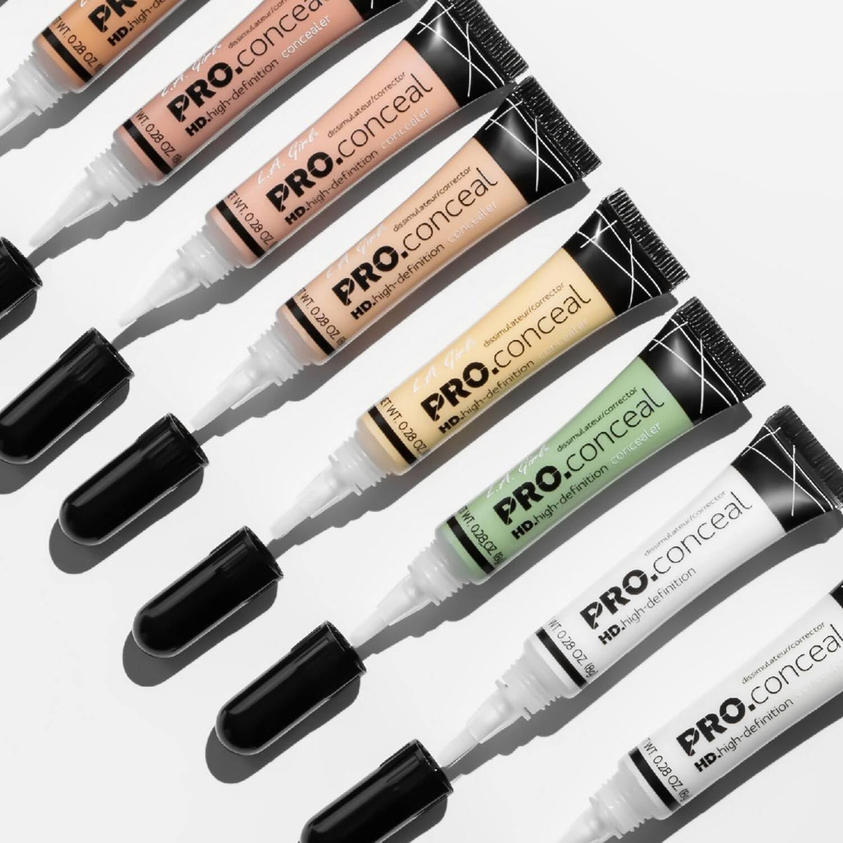 L.A. Girl HD Pro Conceal Flat White Corrector close-up view