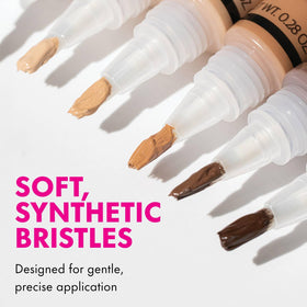 L.A. Girl HD Pro Conceal Flat White Corrector on a makeup table