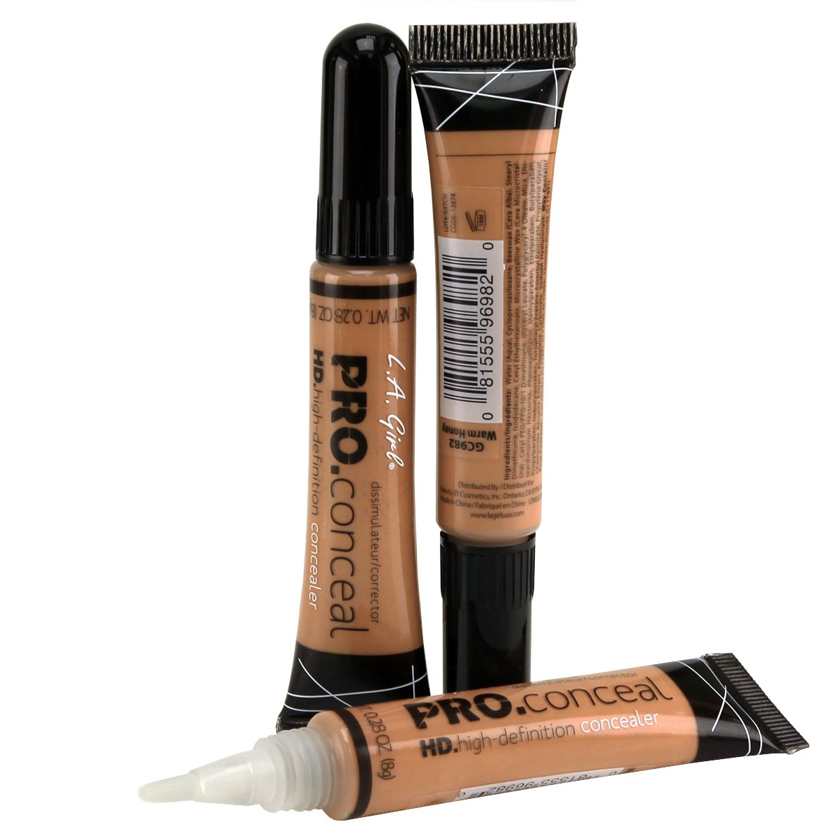 L.A. Girl HD Pro Conceal Warm Honey tube side view