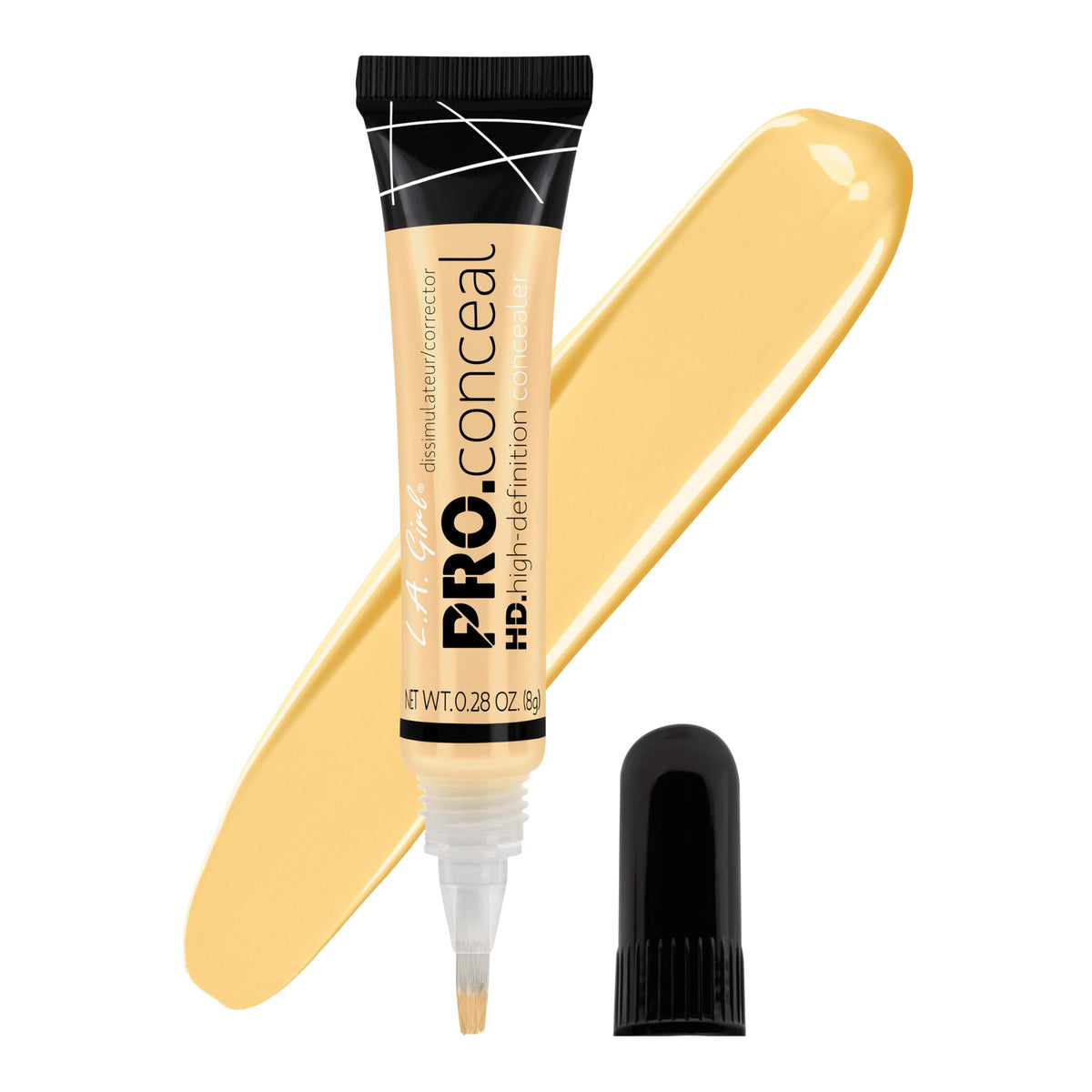 L.A. Girl Pro Conceal HD Concealer Light Yellow front view