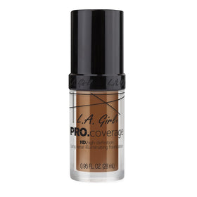 L.A. Girl Pro Coverage Liquid Foundation Coffee side view
