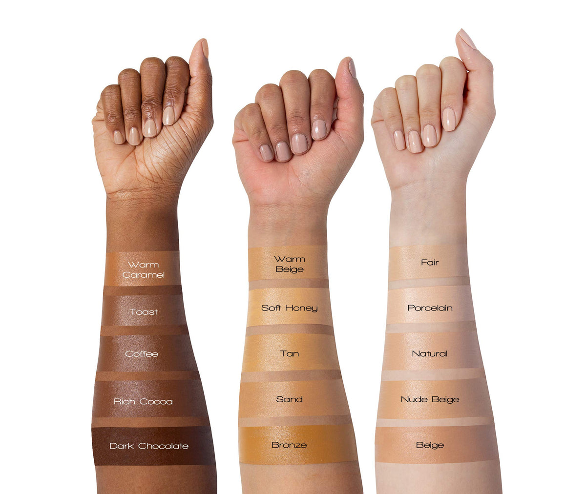 L.A. Girl Pro Coverage Liquid Foundation Natural on vanity