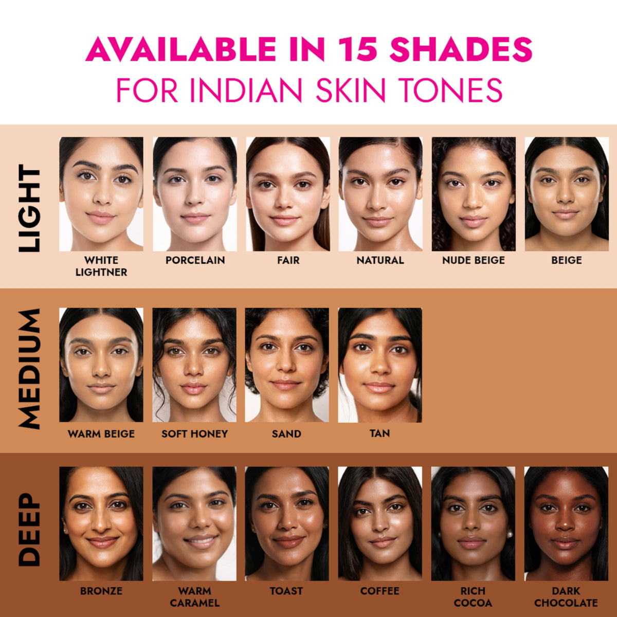L.A. Girl Pro Coverage Liquid Foundation Warm Caramel in makeup kit