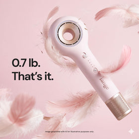 L'ANGE HAIR Axia HaloRing Ionic Hair Dryer packaging view