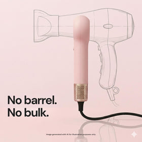 L'ANGE HAIR Axia HaloRing Ionic Hair Dryer with heat setting controls