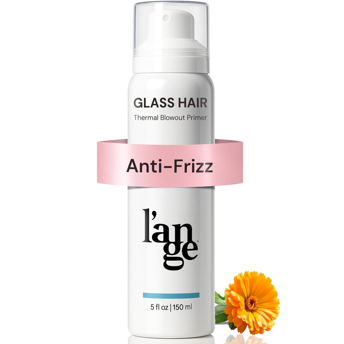 L'ANGE HAIR Glass Hair Heat Protectant Spray front view 5 fl oz
