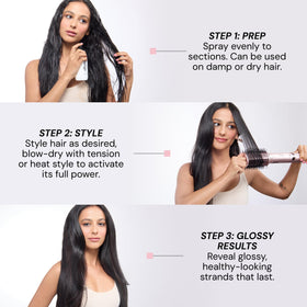 L'ANGE HAIR Gloss Shock Anti Frizz Spray close-up of nozzle
