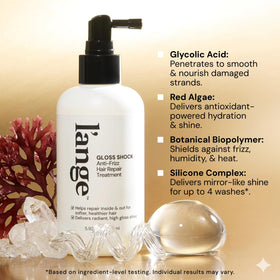 L'ANGE HAIR Gloss Shock Anti Frizz Spray packaging