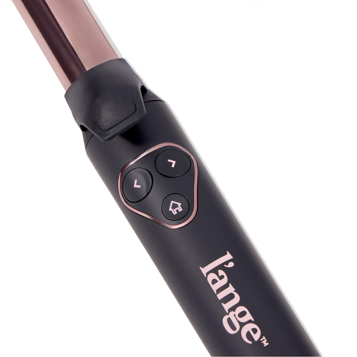 L'ANGE HAIR Le Pirouette curling iron side view with titanium barrel