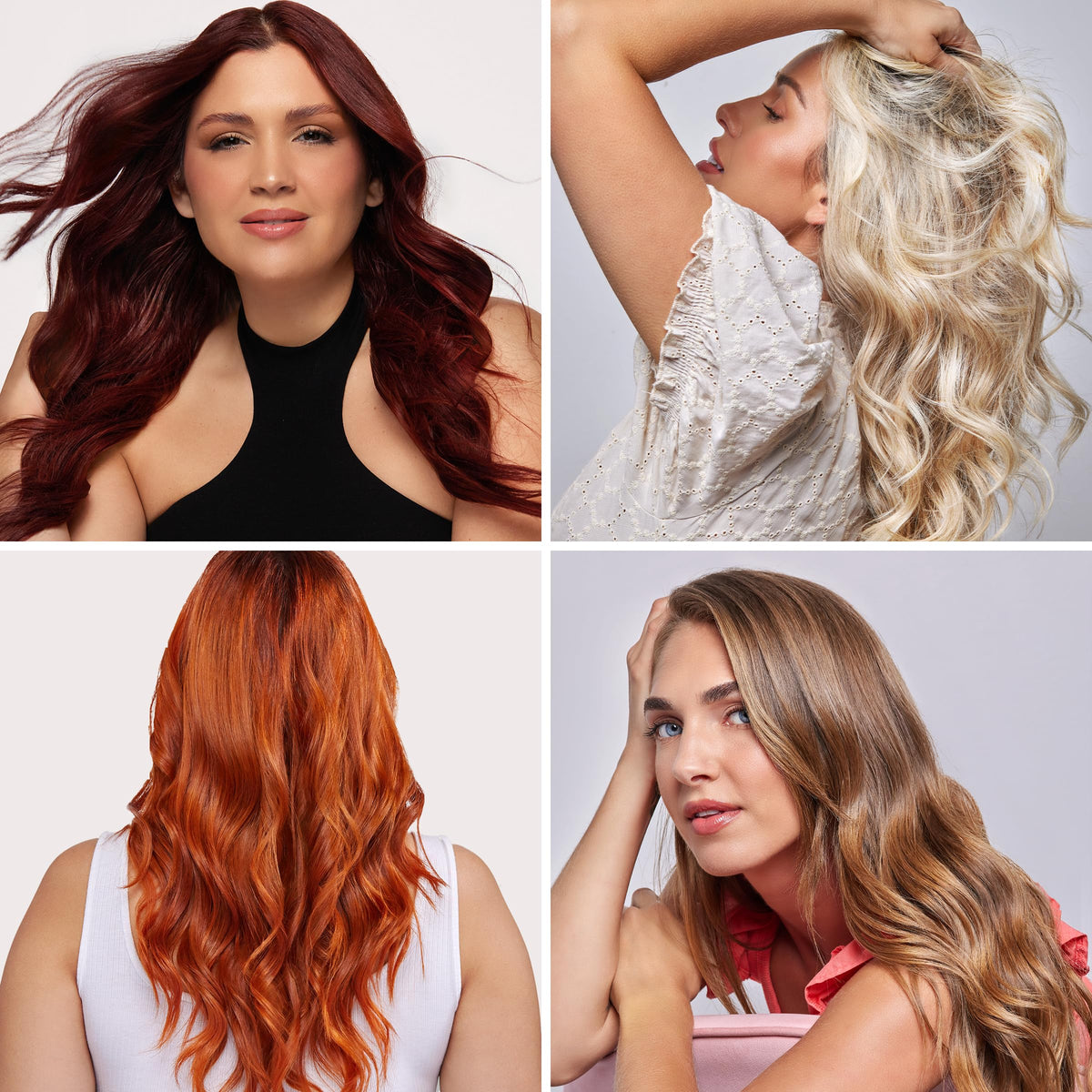 L'ANGE HAIR Le Pirouette curling iron styled hair results