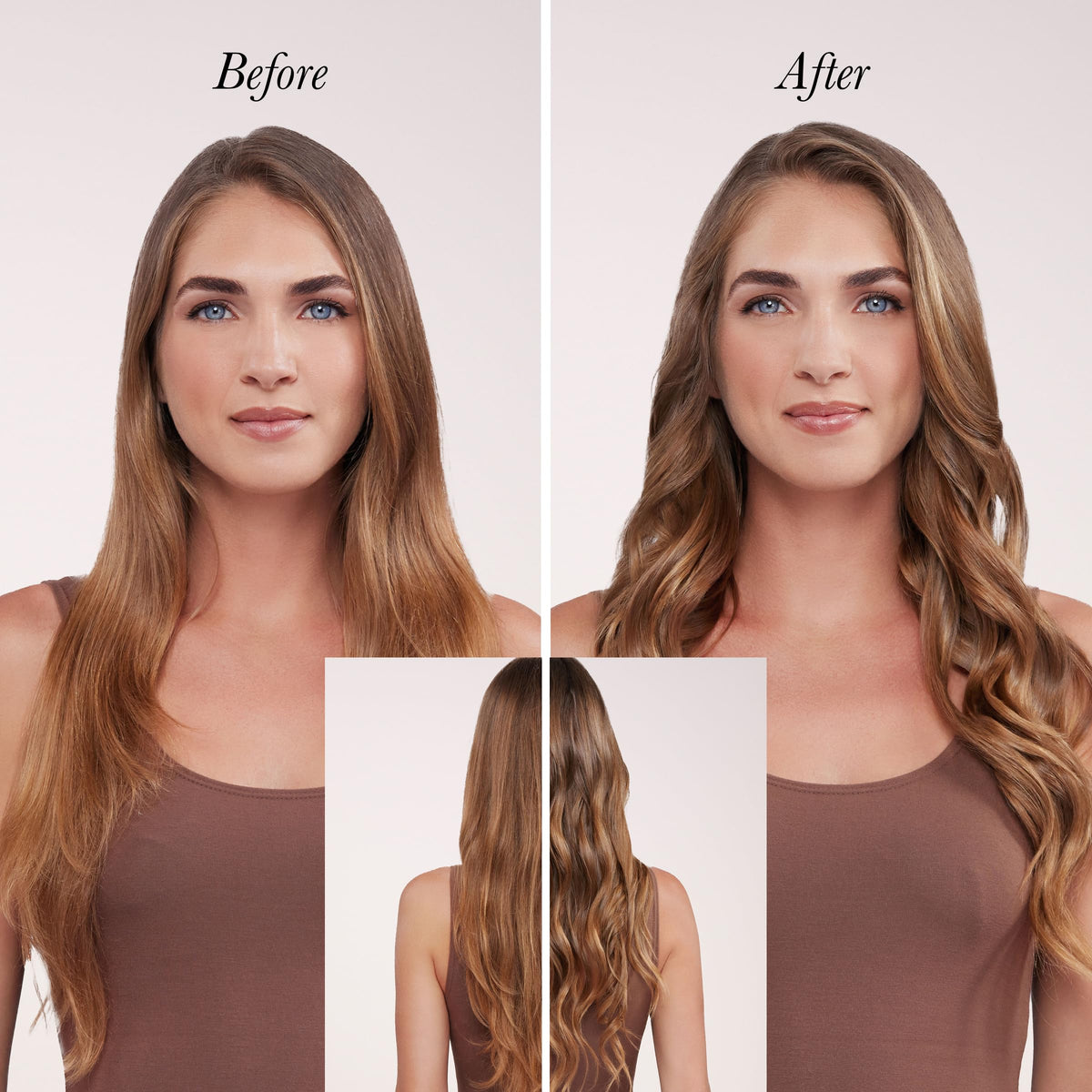L'ANGE HAIR Le Pirouette curling iron with mini clamp feature