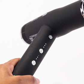 L'ANGE HAIR Le Styliste Hair Dryer in use styling hair