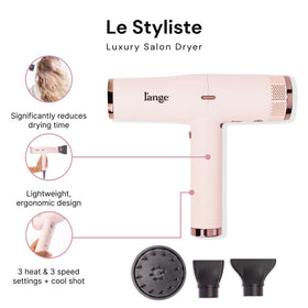 L'ANGE HAIR Le Styliste Hair Dryer with diffuser and concentrators