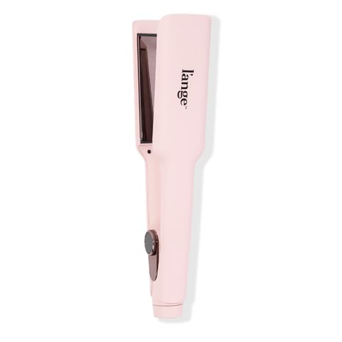 L'ANGE HAIR Le Titane Titanium Flat Iron 1.75" blush model front view