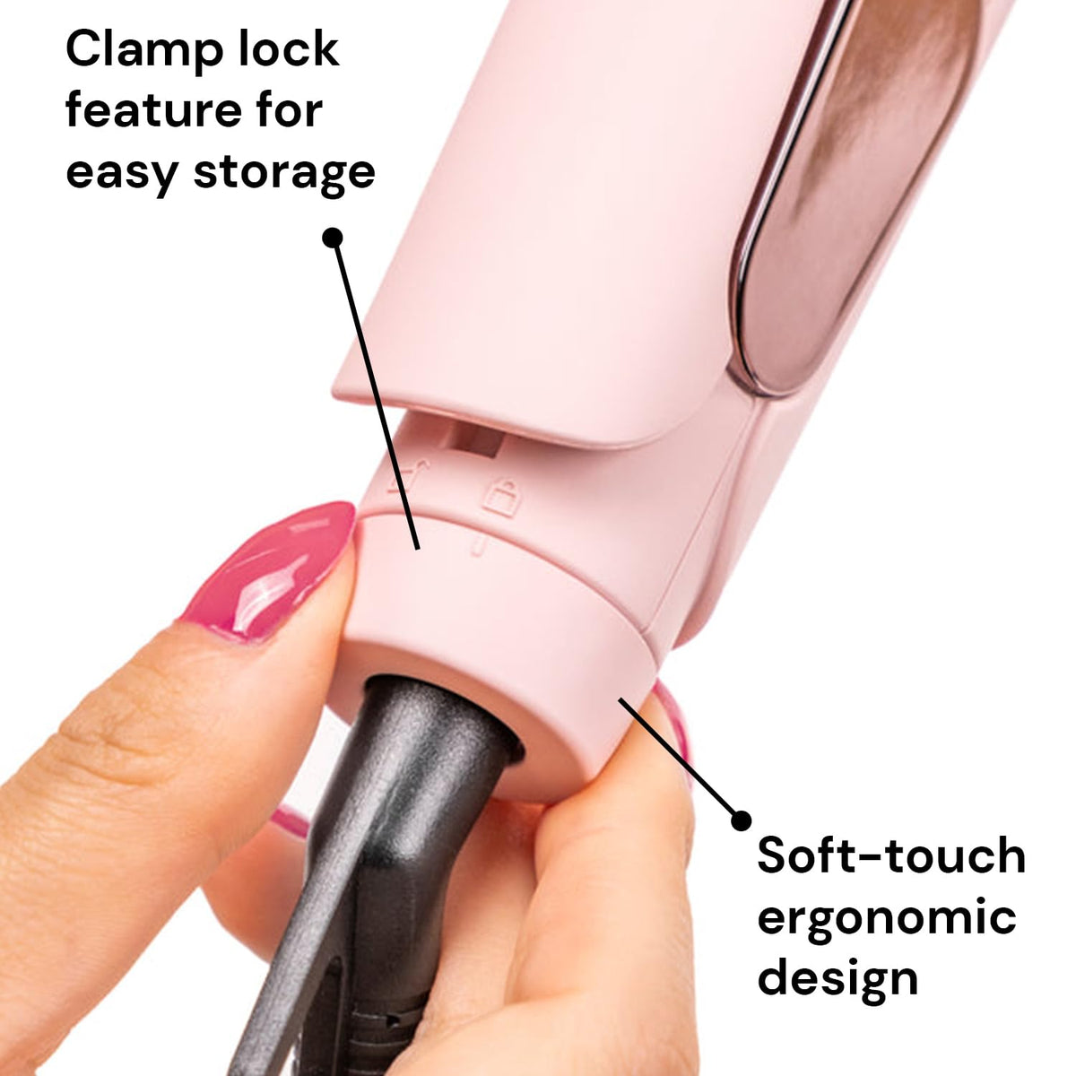 L'ANGE HAIR Le Titane Titanium Flat Iron 1.75" with 360° swivel cord