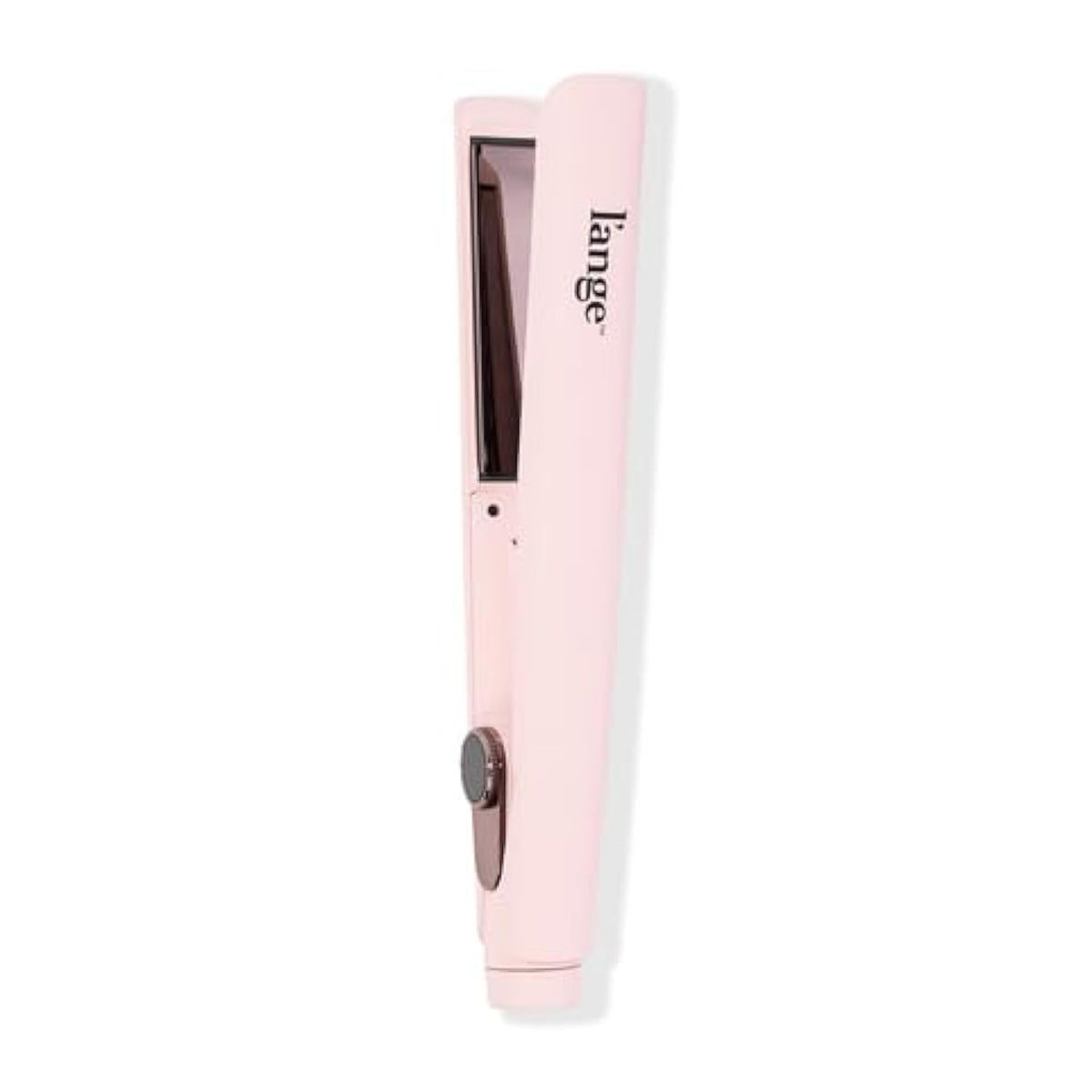 L'ANGE HAIR Le Titane Titanium Flat Iron front view in blush