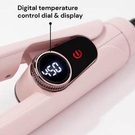 L'ANGE HAIR Le Titane Titanium Flat Iron with digital LCD display