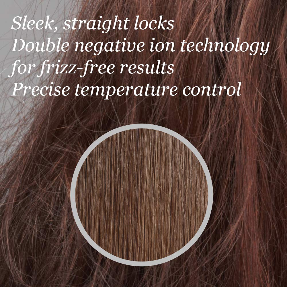 L'ANGE HAIR Le Vite Straightening Brush on a vanity