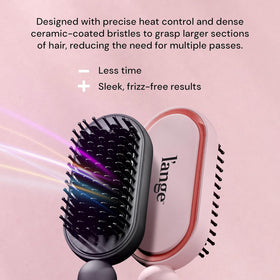L'ANGE HAIR Mane Pass Straightening Hot Brush adjustable temperature settings