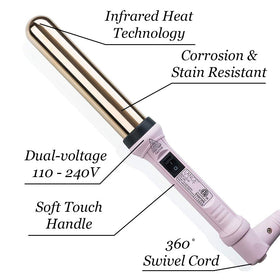 L'ANGE HAIR Ondulé 32 MM Curling Wand with 360˚ swivel cord