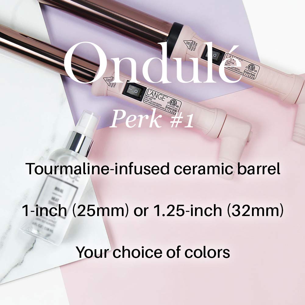 L'ANGE HAIR Ondulé Curling Wand packaging