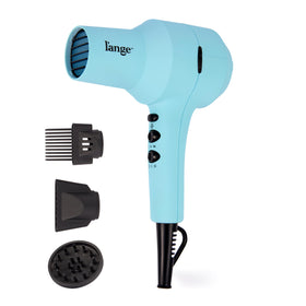 L'ANGE HAIR PowerStyle Turbo Ionic Hair Dryer front view in blue
