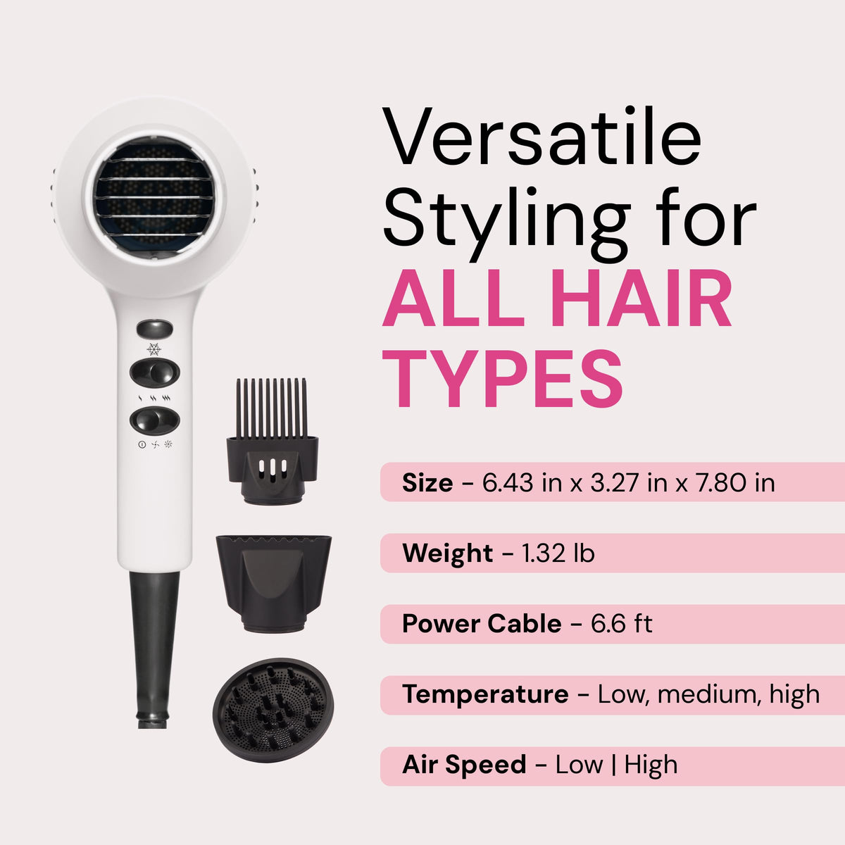L'ANGE HAIR PowerStyle Turbo Ionic Hair Dryer packaging